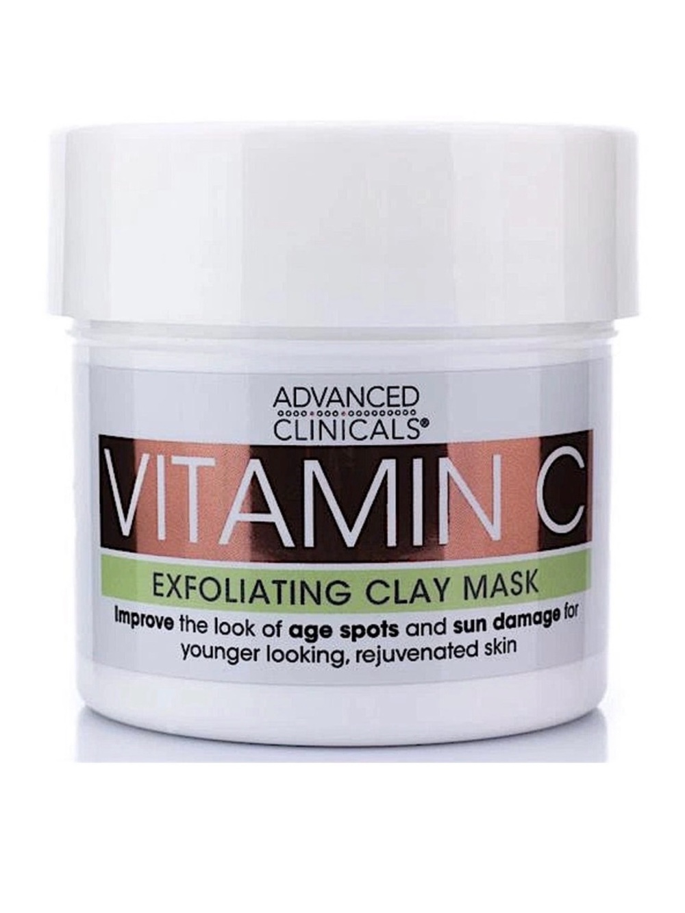 BNIB! Advanced Clinicals Vitamin C Exfoliating Clay Mask High End Skin Care